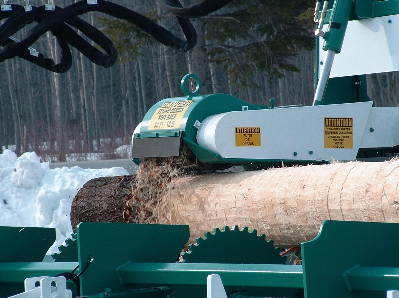 Log Debarker Buying Guide: Rosser-Head, Ring and Drum Debarkers