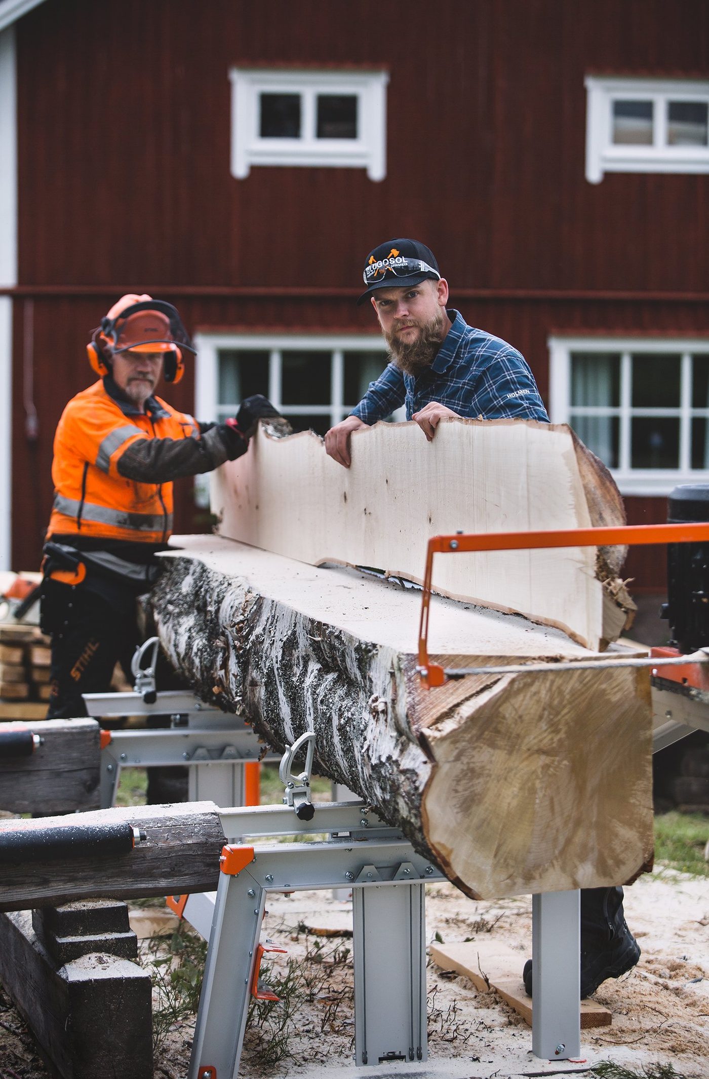 The Logosol Sawmill System: Chainsaw Mills, Band Mills and Planers Explained